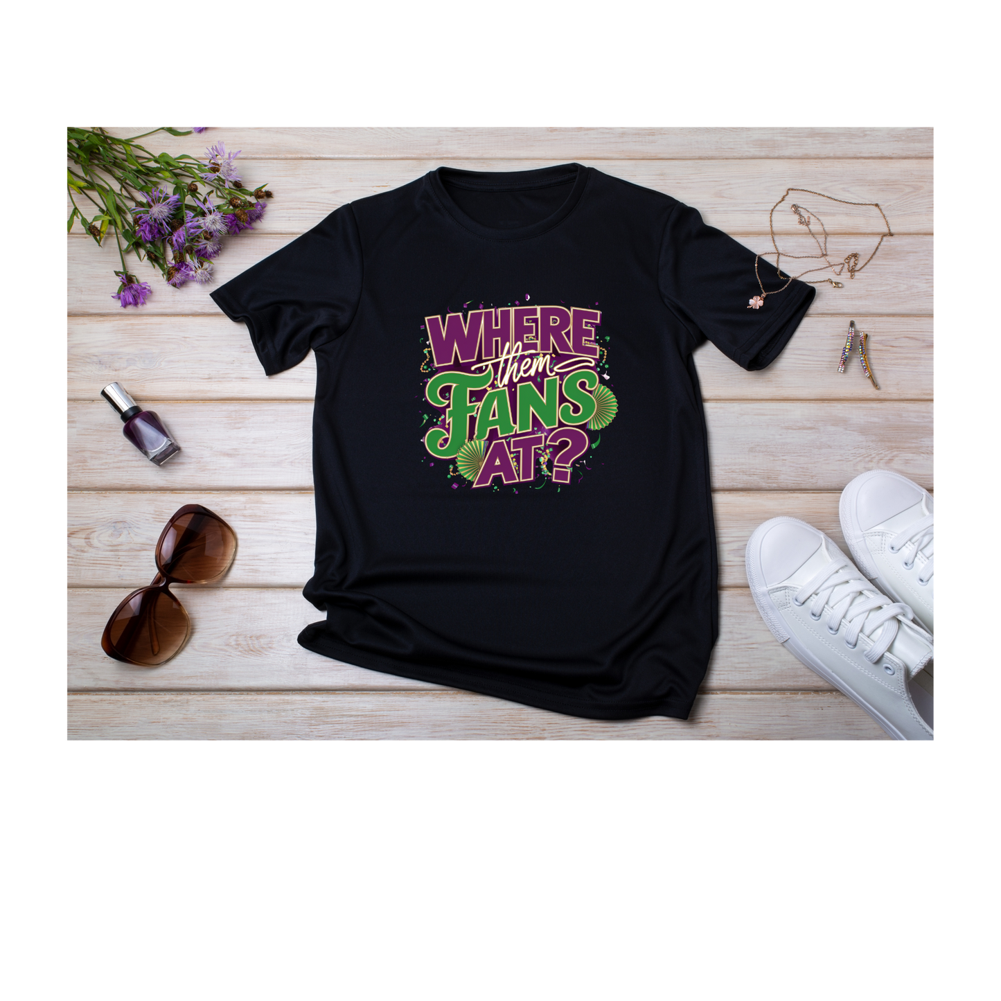 "Where Them Fans At?" Tee Shirt