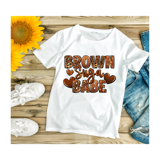 "Brown Suga Babe" Tee Shirt